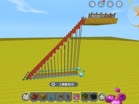 迷你世界停车场怎么造