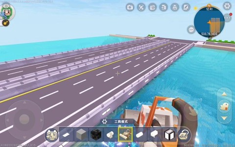 迷你世界马路怎么安装