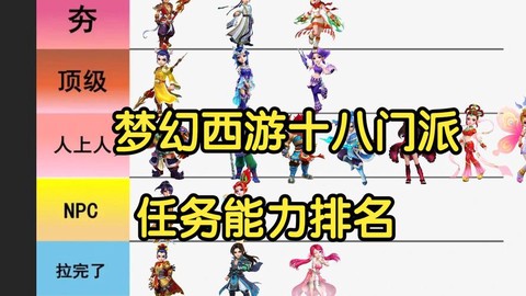 梦幻西游任务什么门派好[图1]