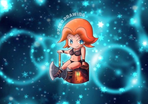 皇室战争人物怎么画