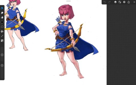 皇室战争人物怎么画[图1]