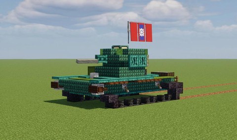 我的世界怎么做坦克[图2]